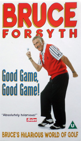 The Video sleeve Bruce Forsyth - Good Game, Good Game!