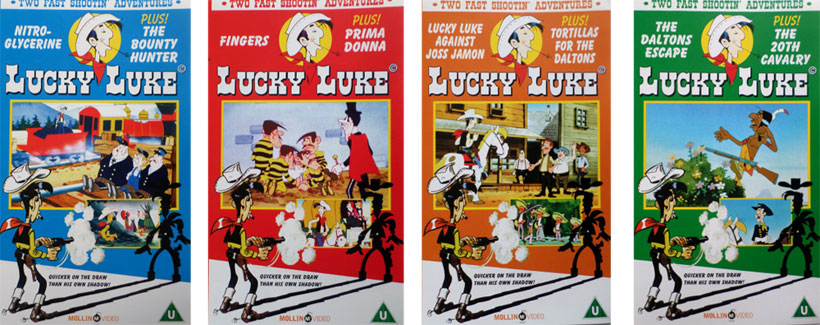 The Lucky Luke Series, from Mollin Video.
