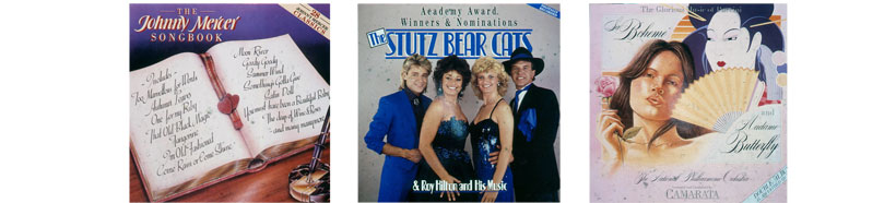 The Johnny Mercer Songbook. The Stutz Bearcats. Puccini Favourites, by Camarata.