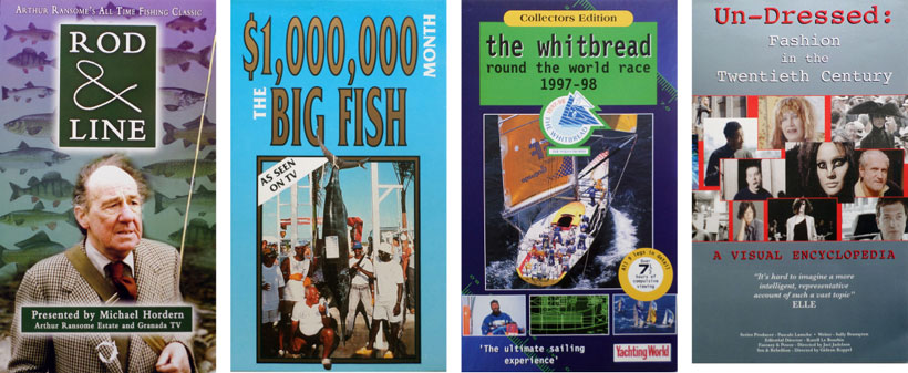 Rod & Line, Michael Hordern. $1.000,000 Month, The Big Fish.<br />The Whitbread Round The World Race 1997-98.<br />Un-dressed, Fashion In The Twentieth Century.