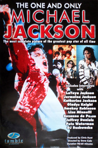 Michael Jackson poster for a documentary by Iambic Productions