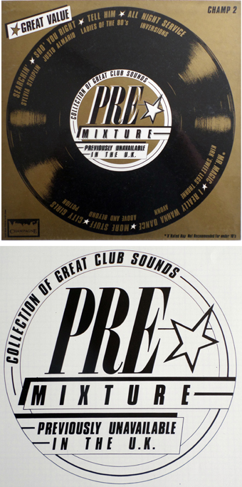 Pre Mixture A Chrysalis Records Label & artwork