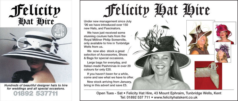 Felicity Hat Hire