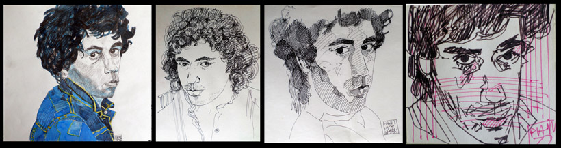 Portraits of me, 1975-76