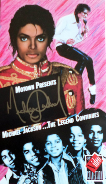 Michael Jackson - The Legend Continues video sleeve